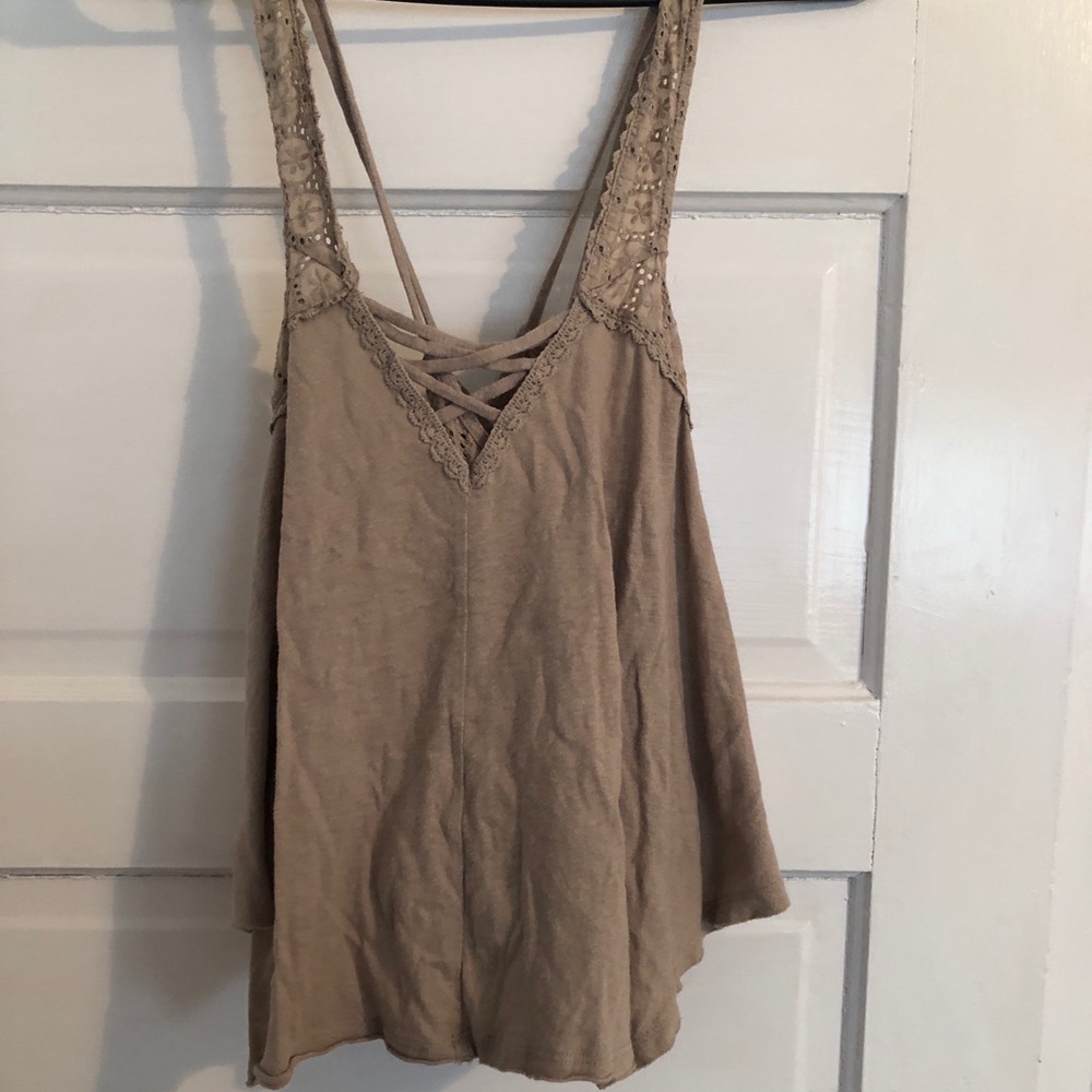 Flowy crop top